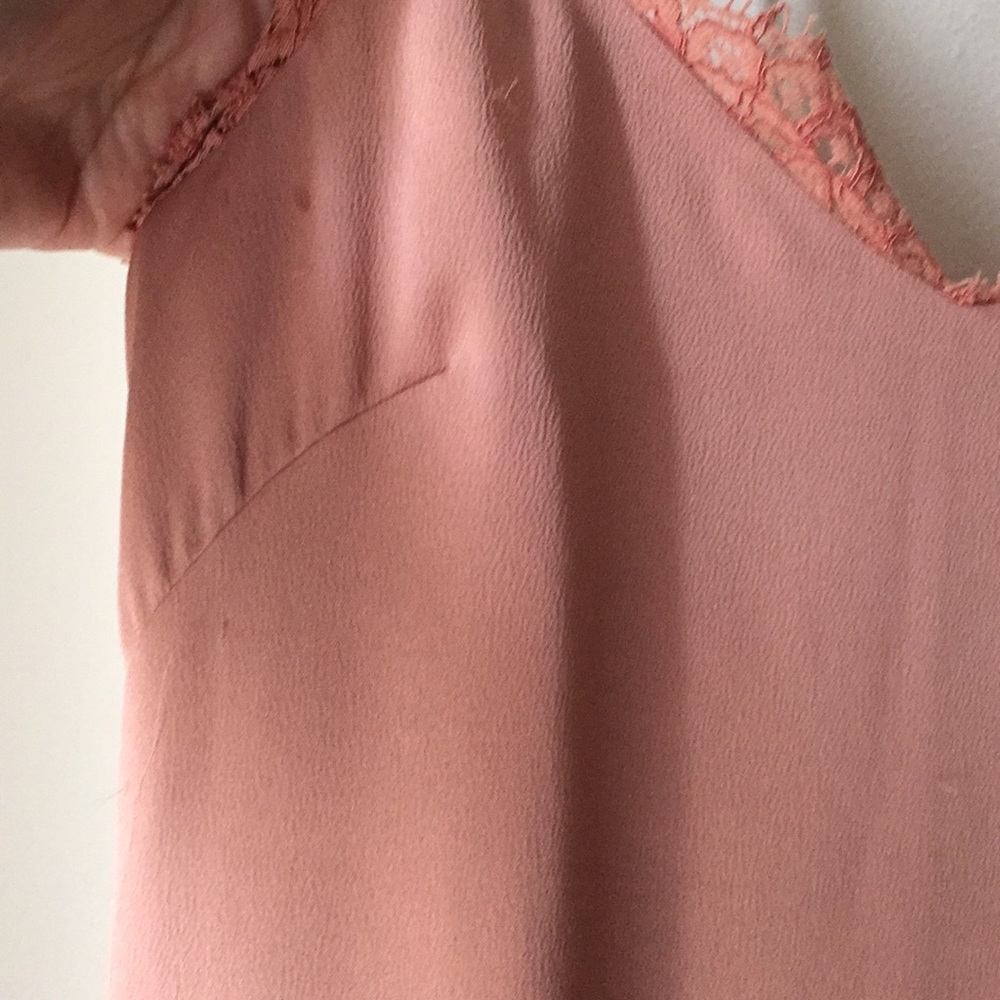 Peach 🍑 Laced babydoll slip dress - Picture 4 of 8